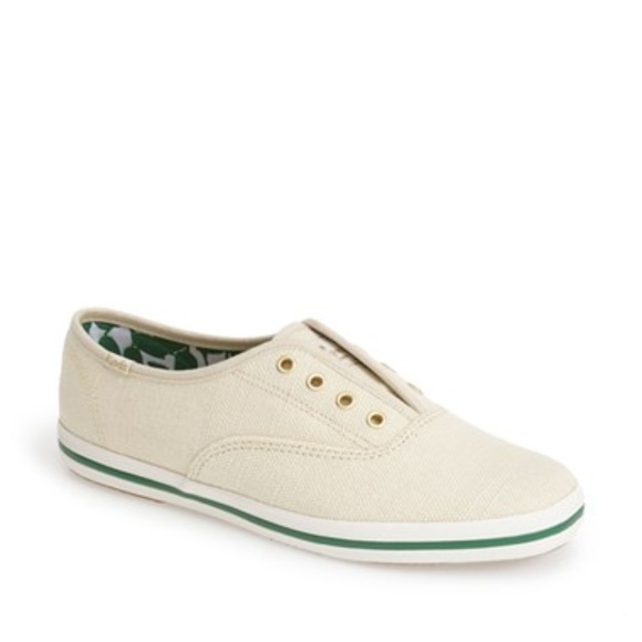 Kate Spade x Keds Shoes - Kate Spade Keds Beige Boho Sneakers